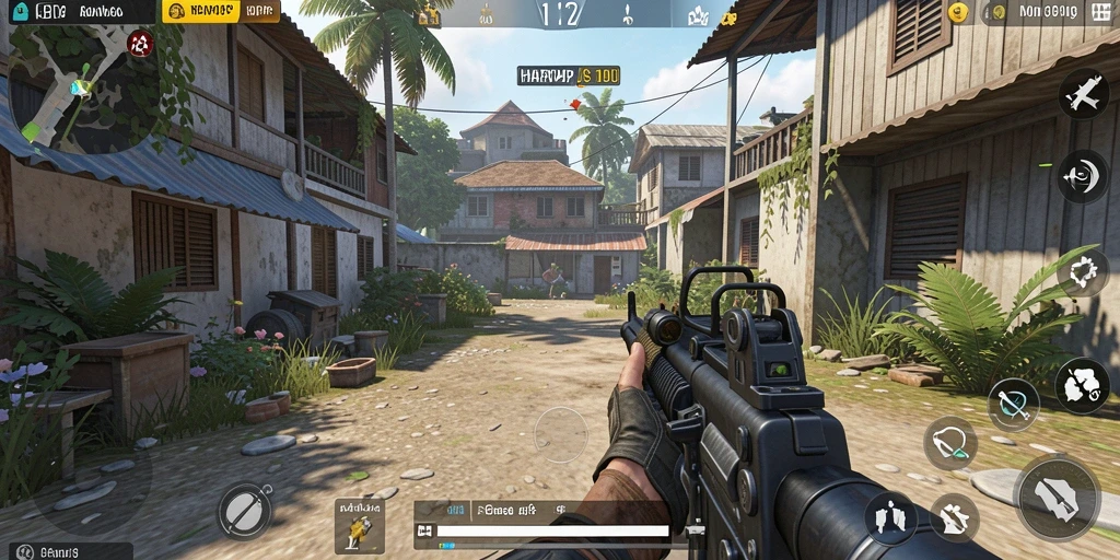 Gameplay seru dan menegangkan dalam HARAPJP, game TPS yang mengasyikkan.
