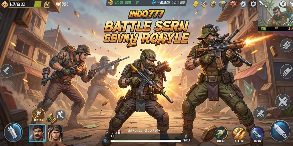 Tampilan gameplay epic dari pertempuran di INDO777.