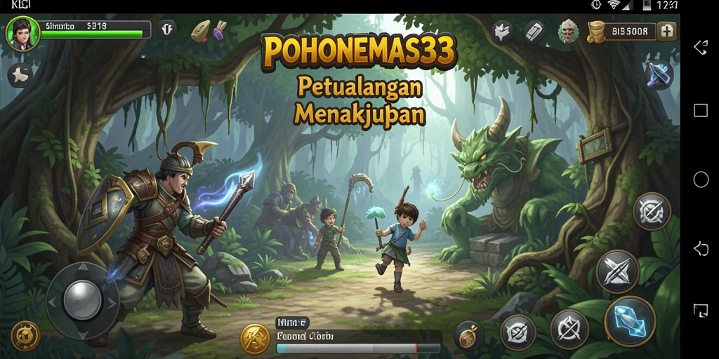 Tampilan gameplay menarik dari POHONEMAS33 dengan fitur simulasi yang imersif.