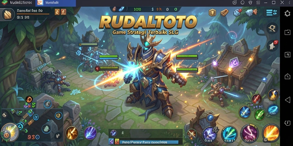 Gameplay seru dalam RUDALTOTO yang melibatkan strategi dan manajemen.