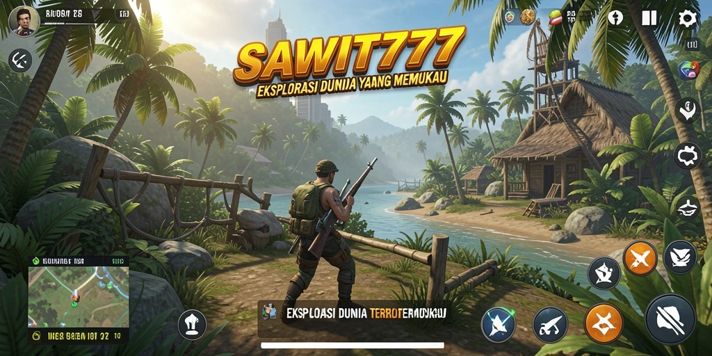 Gameplay seru dalam dunia terbuka SAWIT777 dengan eksplorasi yang tak terbatas.
