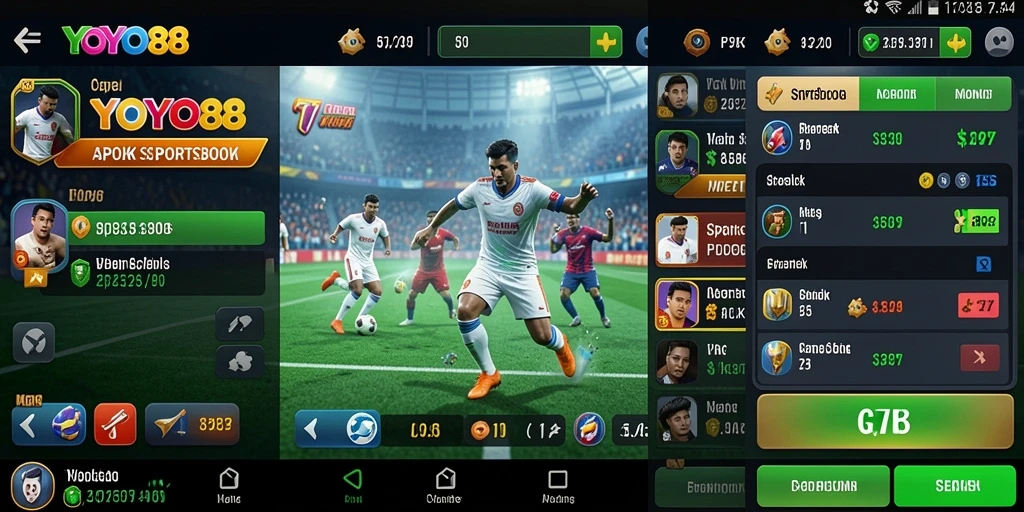 Tampilan gameplay menarik dan fitur taruhan di YOYO88.